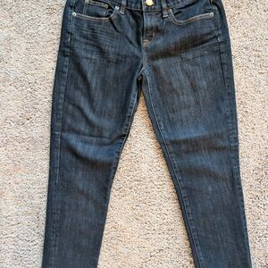 Toothpick Sleek Dark Blue Women's Skinny Jeans